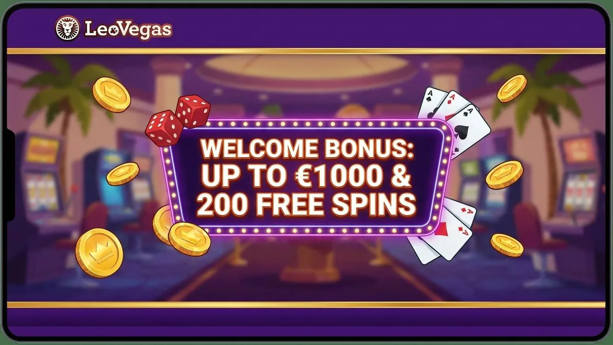 LeoVegas mobiele bonus